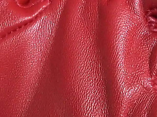 Intense Sniffing of My Red Leather Gloves, Lady Victoria Valente