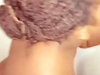 Ebony model Bagzkizz and her dildo's