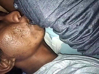 Touching My Wife While She Was Resting in Bed