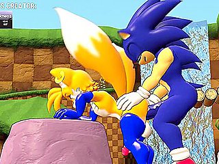 Car Toon In Sonic Sticks His Huge Cock Into Tails Until He Cums Inside (lordcuckness Animation) - Jazziuu