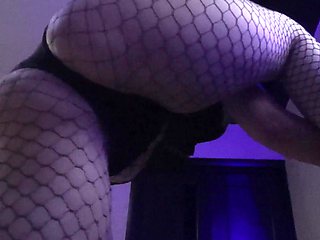 Fishnet Booty Worship JOI