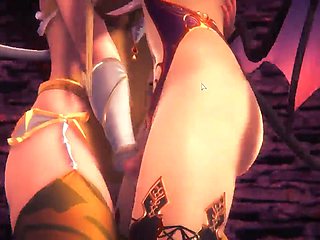 Marie Rose and Helenas Group Sex in Honey Select 2