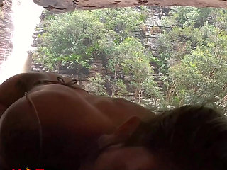 Dreadhot Gets Fucked Raw in a Cave - Risky Outdoor Sex