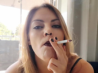 Sexy Smoking Break