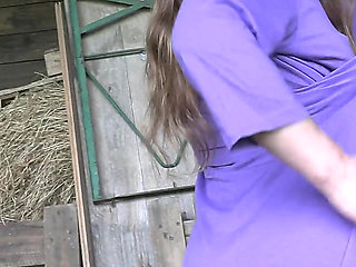 Tied up Muscular MILF Rips Her Clothes off