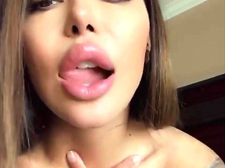 Lela Star creaming all over her big black dildo