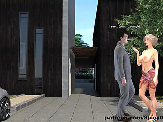 Adventures of Willy D: the guy from Mexico with a big dick fucks tight pussy by the pool ep 86