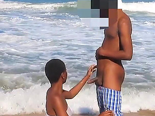 Beach Blow Job