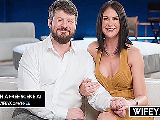 Hubby Watches As His Horny Wife Sienna Rae Gets Double Penetrated In Front Of Him