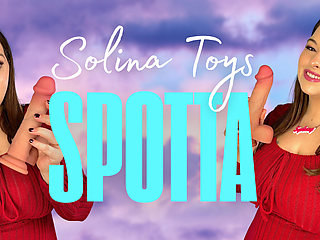 SOLINA TOYS SPOTTA ULTRA REALISTIC SUCTION CUP DUAL DENSITY DILDO REVIEW - SYDNEY SCREAMS