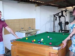 Brazilian Billiards Babe Carmonaoficial Barebacks Her Big Ass