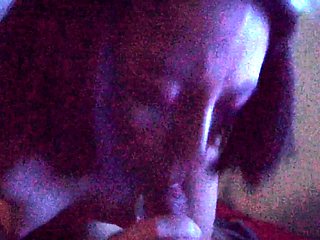 She gives a blowjob for the first time on camera