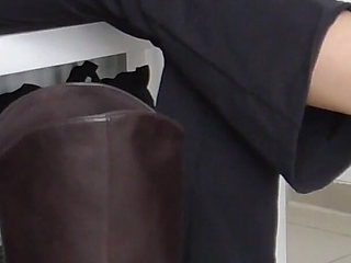 Fußsklavendiente Beim Nach Hause Kommen!