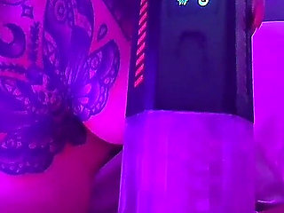 Girlfriend Helps Releive Boyfriend Using Cock Masturbator