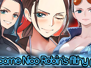 Prove to Nico Robin you deserve to be her personal servant (CBT JOI)