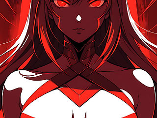 Nude Crimson Viper Deadly Aura Slideshow