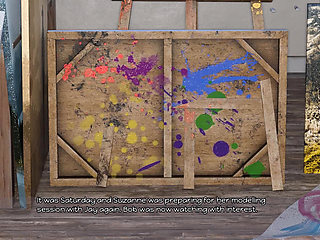 The Three Panels: Wife an Amateur Photo Model and Her Cuckold Husband - Episode 2