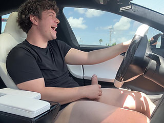 Horny Nympho Alby Rydes Fucked Rough in Backseat