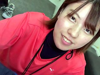Brunette asian blowjob amateur fingered before sucking