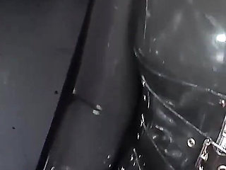 Sounding and Fisting Our Rubber Gimp