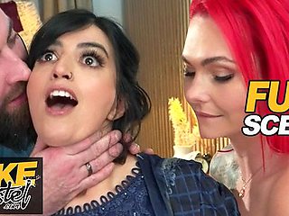 Roxi Keogh and Aaliyah Yasin's red head dirt by Fake Hostel