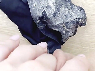 Her Panties Are Too Dirty and Smelly! Would You Lick Them Out?