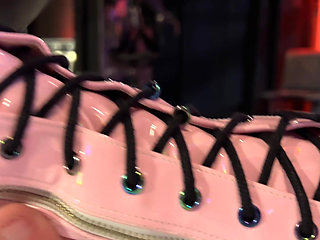 Giantess Footworship