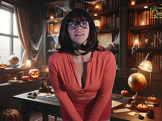 POV - Velma's Halloween Sph: Humiliating My Little Cuck