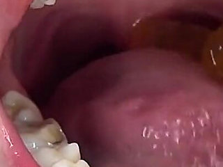 Swallowing Large Gummy Bears, Putting Them in the Vagina