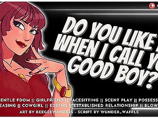 Do You Like It When I Call You Good Boy? Audio Roleplay, Gentle Fdom, Mommydomme Sucks N Fucks With Erotic Audio