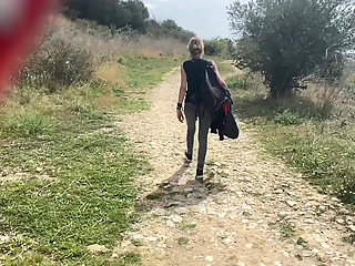 Excursion in the Mountain Sucking Cock