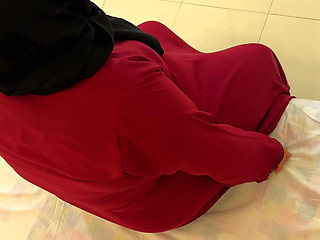 Fucking a Beautiful Stepaunty in Saudi Arabia - Multiple Cum