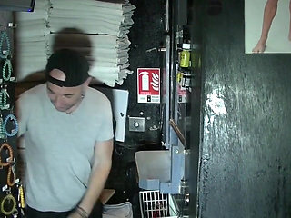 Jess Royan fucked barback by Aymeric Deville and Ricky Blue