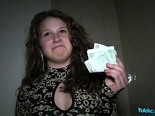 Public agent - 18 yrs older, fertile, her first ever internal cumshot, she's ripe for breeding