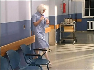 Vintage Lesbian MILFs Conny Dachs & Katsuni Strapon Fuck in Hospital HD