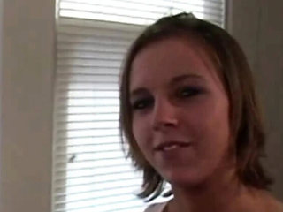 Bree Barrett desperate teen sucks big white cock with Manta in threesome casting