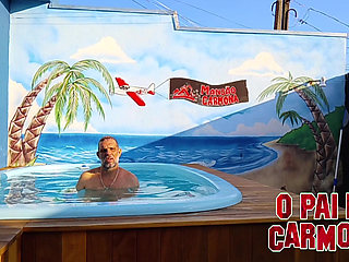 AiDoCarmona enjoying a pool wanting to fuck an ass