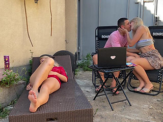 Cuckold Fantasy: Girlfriend Watches Her BF Fuck Her Sister