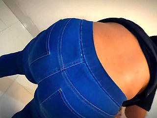 Turki Curvy Hot Muslim Stepmom Wearing Jeans Pant & Show Big Ass & Puffy Tits & Make Me Supper Horny