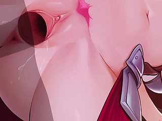 Pink Hair Submissive Teen with Big Tits Gets Her Slutty Pussy Fucked Rough & Creampied Twice - Harem Vs Zombies (steam Game)