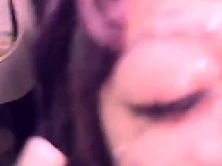 Thick Facial Cumshot Goth Chubby Girl