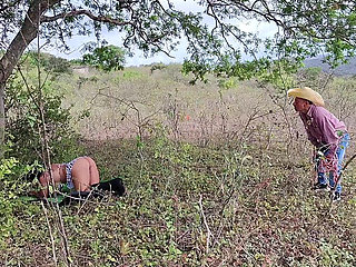 Rural stepfather fucks his busty, big-assed stepdaughter in the countryside.