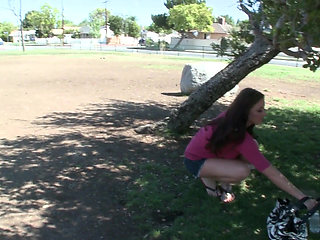 Hard pumped puss of wet Teen cunt puss looks little full of facial