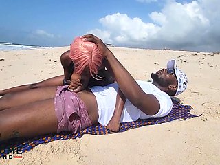 Intercourse Addicted Crazy Teenie Had Fuck-a-thon On The Beach For The First-ever Time.