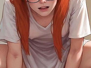 Husband Caught His Wife Naked with Delivery Man - 3D Hentai Animated Porn - Mila Ai
