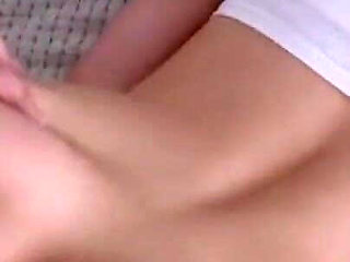 Almost Creampied Asian Tight Pussy During Sleepover