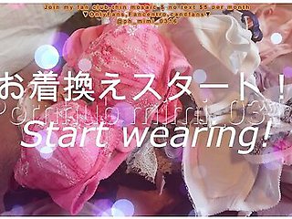 個撮下着の断捨離動画販売もするよカタロク動画japanese試着