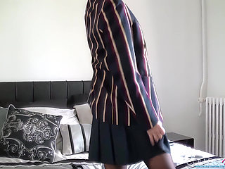 Striped Blazer Featuring Kelli Smith