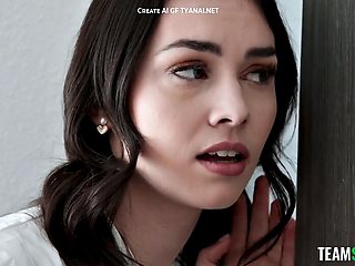 Step-Fantasy: Alina Voss Fucked by Dad in First