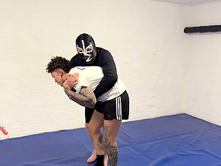Kourtneyinked Vs Masked Rider - Submission Wrestling Showdown